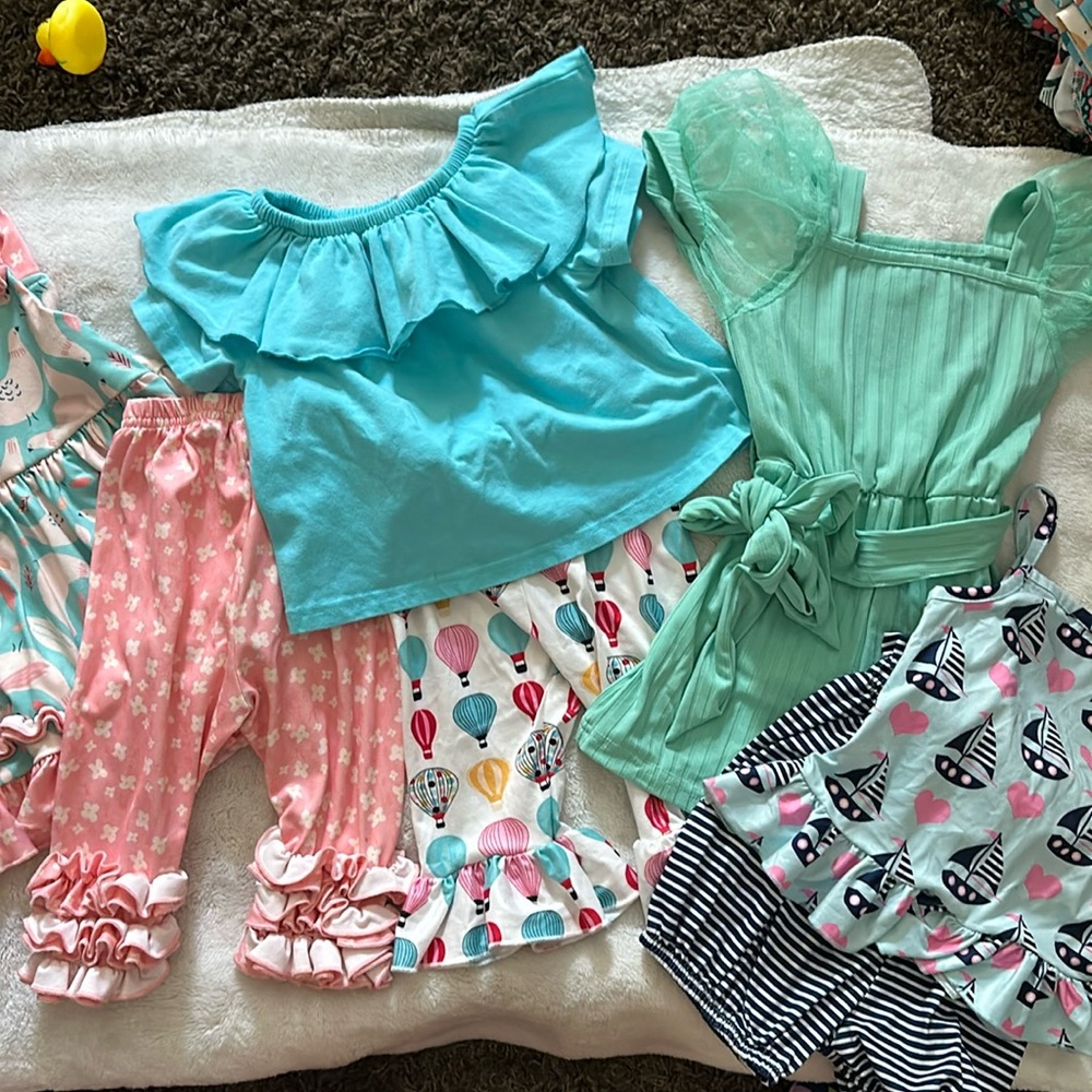 Toddler summer outfit bundle